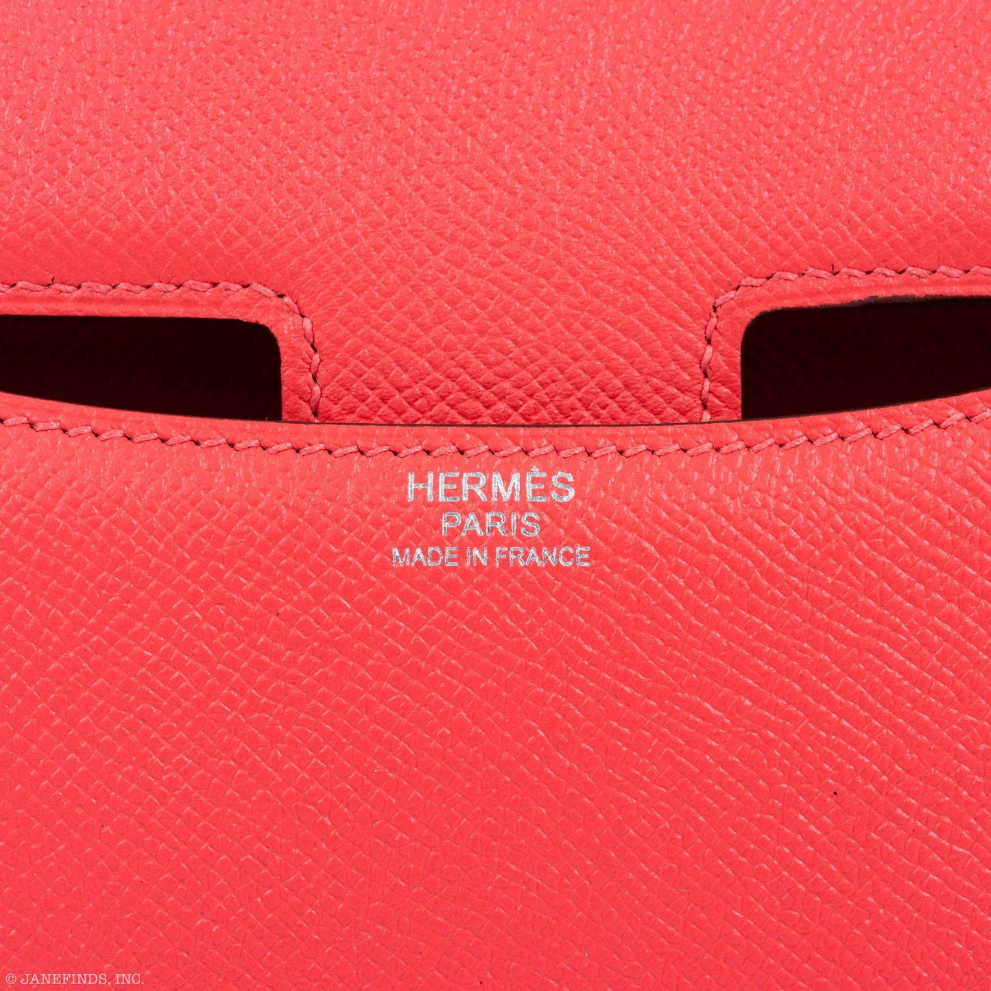 Hermès Constance 24 Rose Jaipur Epsom Palladium Hardware