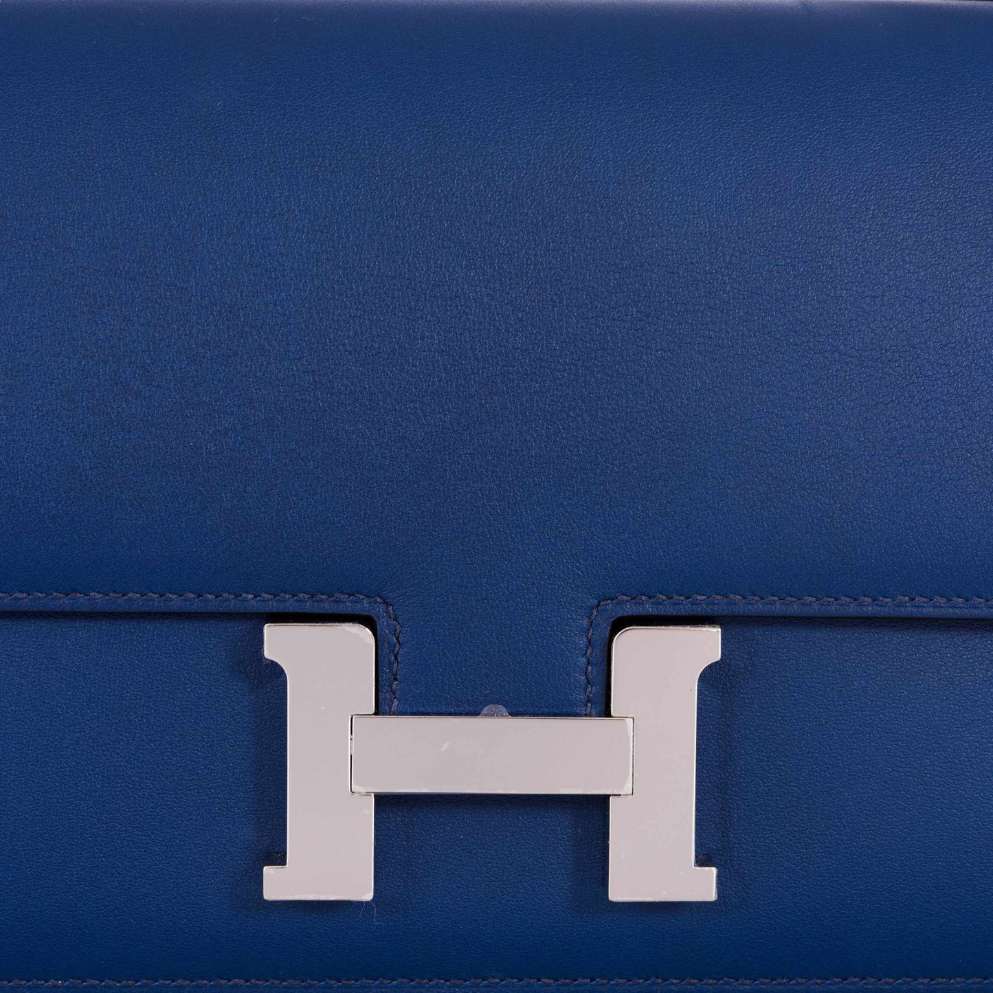 Hermès Constance Elan 25 Blue Sapphire Swift Palladium Hardware