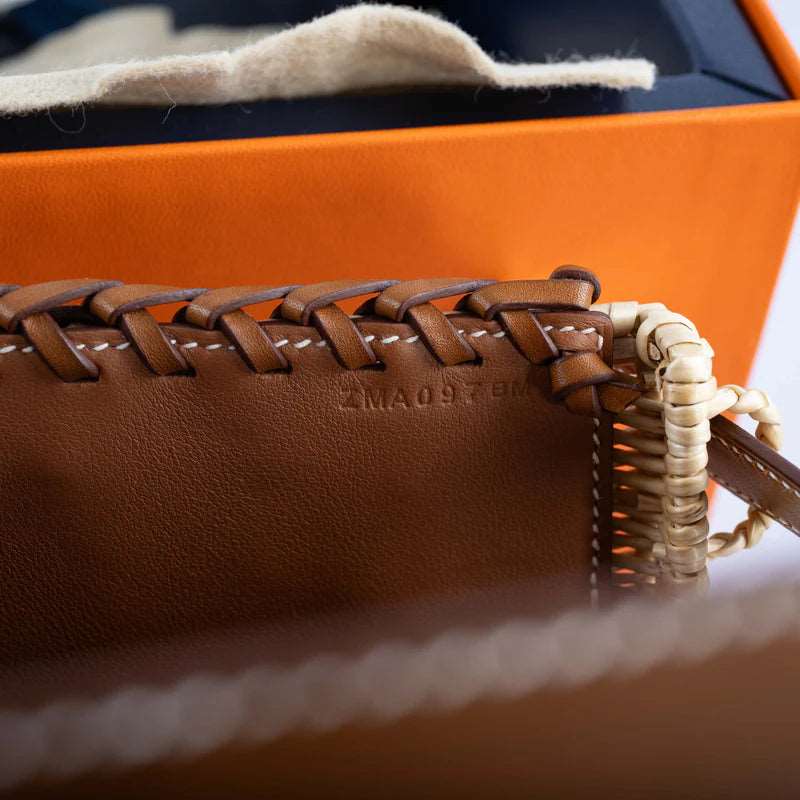 Hermès Kelly 20 Mini Picnic Barenia & Osier Wicker Palladium Hardware