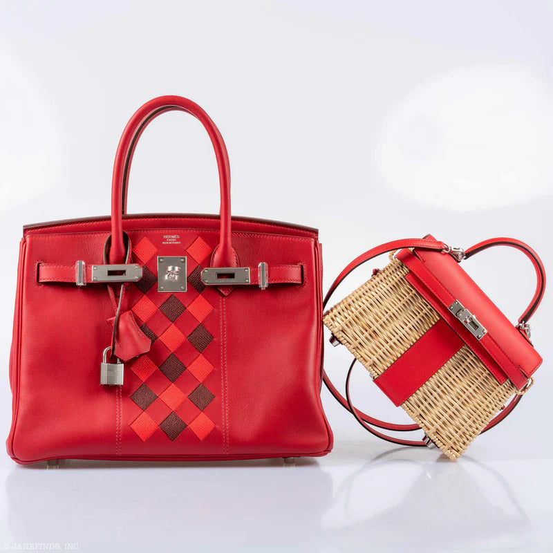 Hermès Mini Picnic Kelly 20 Rouge 