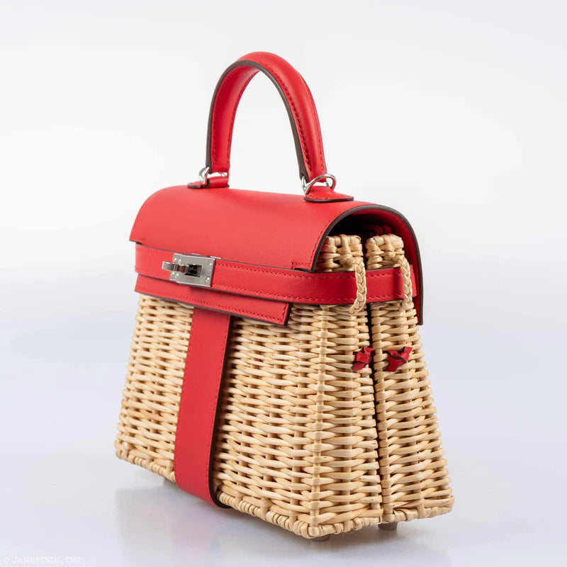 Hermès Mini Picnic Kelly 20 Rouge 