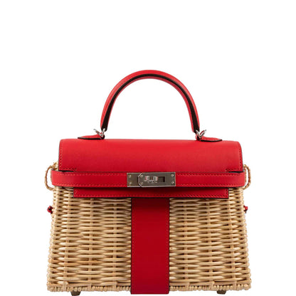 Hermès Mini Picnic Kelly 20 Rouge 