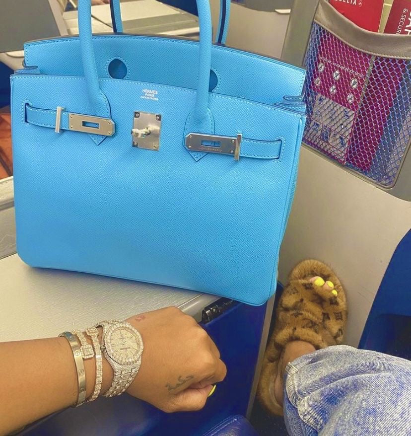 Hermès Birkin 30 Bleu du Nord Epsom Palladium Hardware