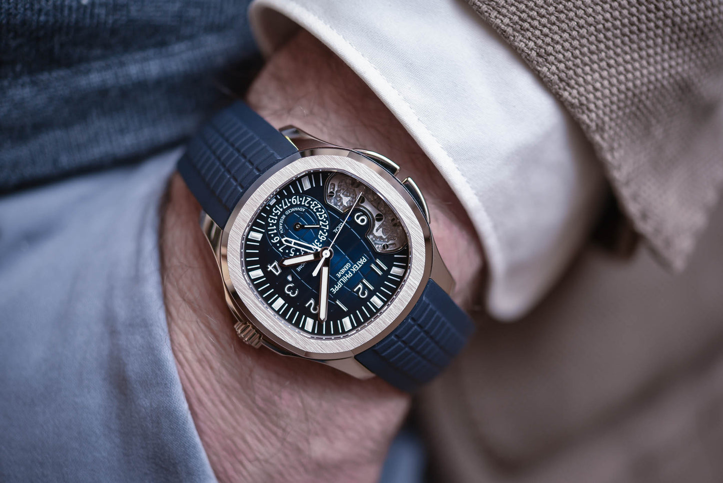 Patek Philippe 5650G Aquanaut Travel Time