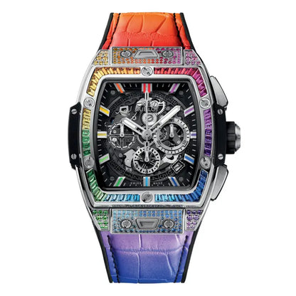 Spirit of Big Bang Titanium Rainbow 42mm 642.NX.0117.LR.0999