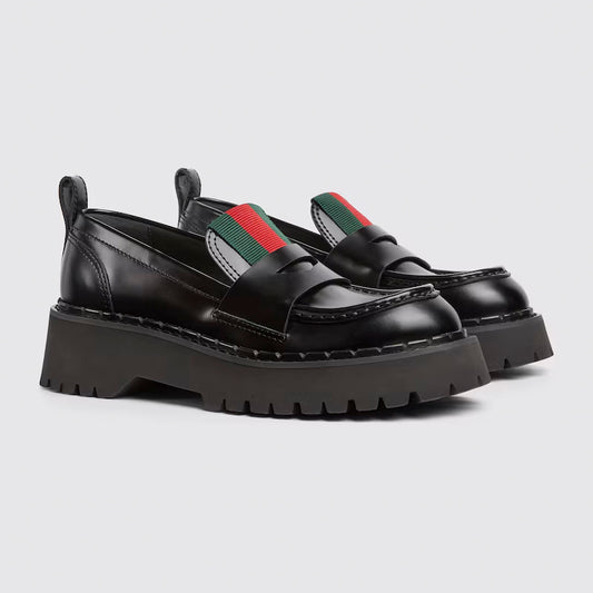 Gucci Women's loafers with web