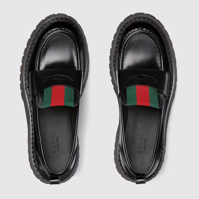 Gucci Women's loafers with web