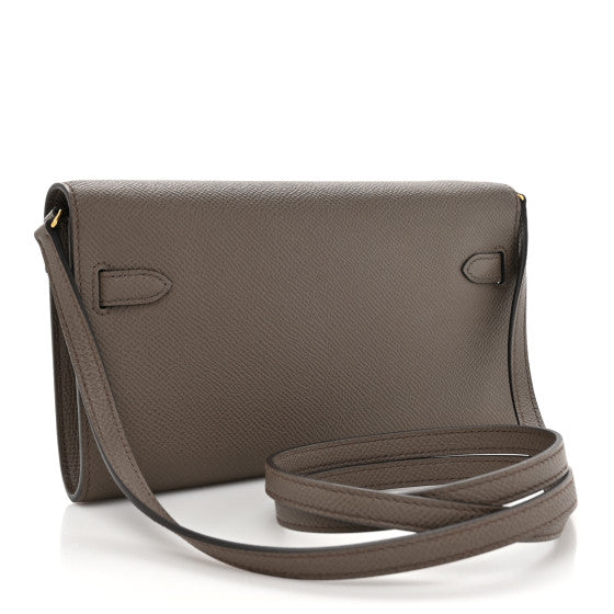 HERMES Epsom Kelly To Go Wallet Etain