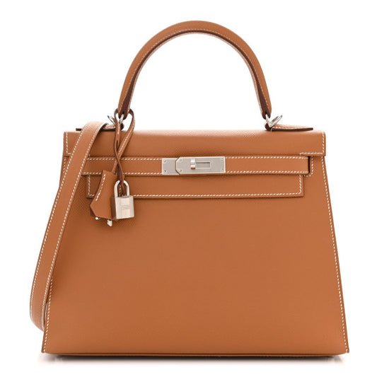 HERMES Epsom Kelly Sellier 28 Gold