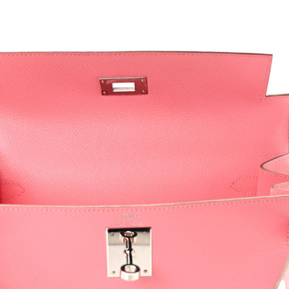 HERMES Epsom Kelly Sellier 28 Rose Confetti