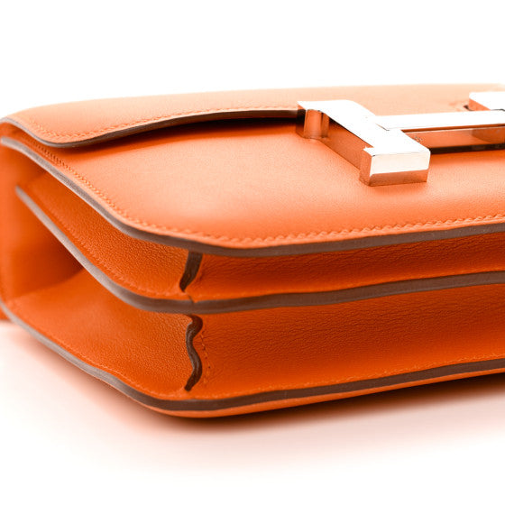 HERMES Swift Constance 18 Orange