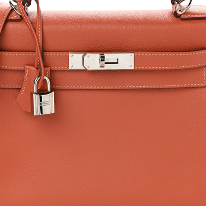 HERMES Evercolor Verso Kelly Retourne 28 Blush Rose Jaipur