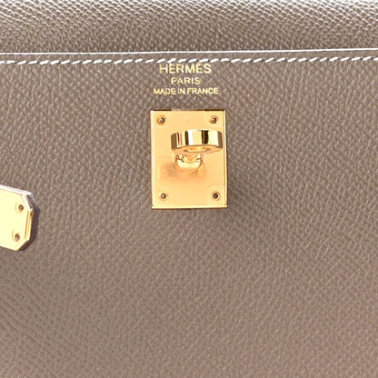 HERMES Epsom Kelly Sellier 25 Etoupe