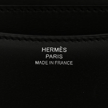 HERMES Veau Monsieur Optique Enamel Constance 18 Black