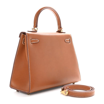 HERMES Barenia Kelly Sellier 25 Fauve