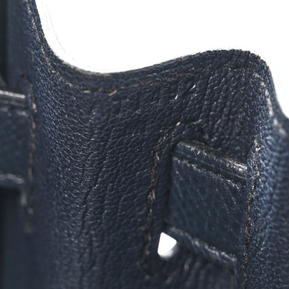 HERMES Epsom Kelly Sellier 28 Bleu Indigo