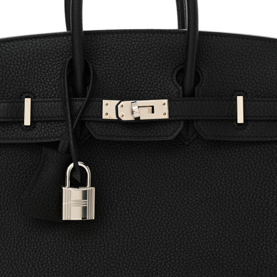 HERMES Togo Birkin 25 Black