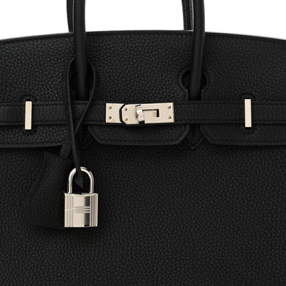 HERMES Togo Birkin 25 Black