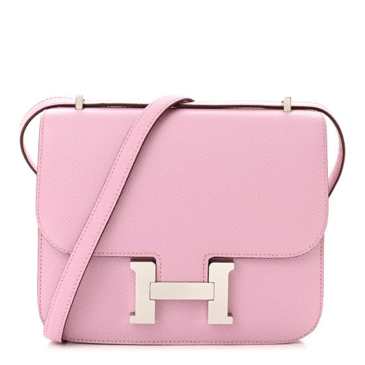 HERMES Epsom Constance 18 Mauve Sylvestre