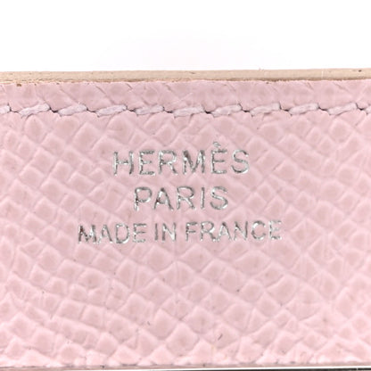 HERMES Epsom Kelly To Go Wallet Mauve Pale