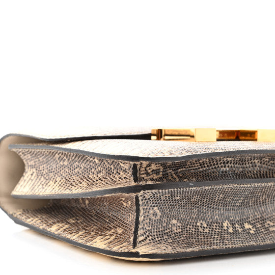 HERMES Lizard Constance 18 Ombre