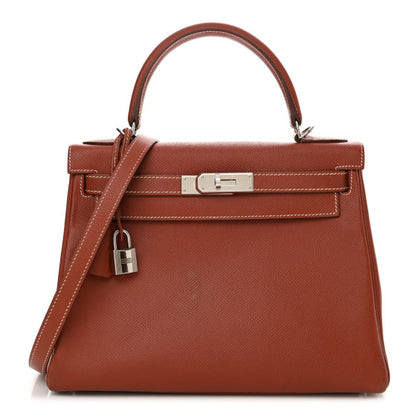 HERMES Epsom Kelly Retourne 28 Brique