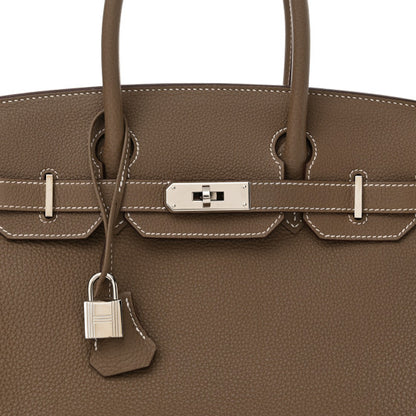 HERMES Togo Birkin 30 Etoupe