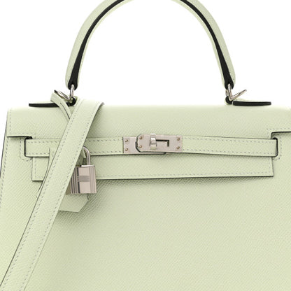 HERMES Epsom Kelly Sellier 25 Vert Fizz