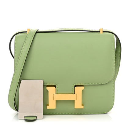 HERMES Swift Constance 18 Vert Criquet