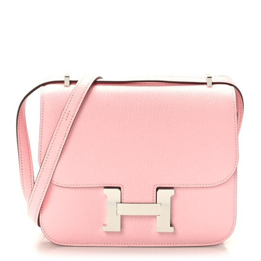 HERMES Chevre Mysore Constance 18 Rose Sakura