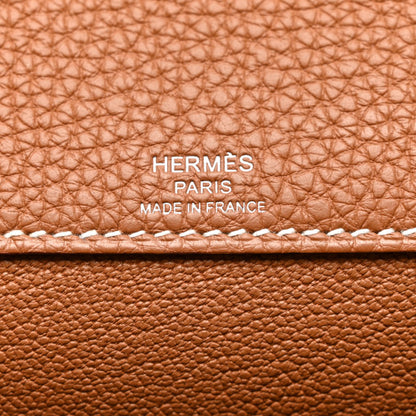 HERMES Togo Kelly Depeches 25 Gold