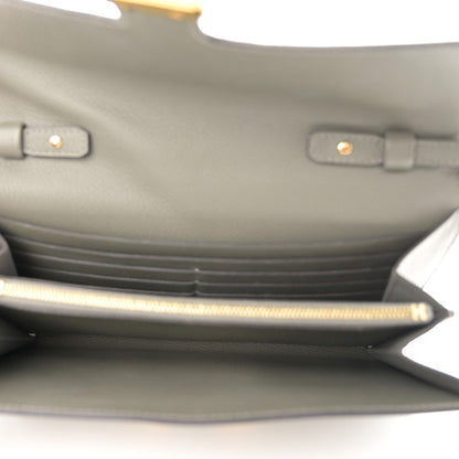 HERMES Epsom Constance Long To Go Wallet Gris Meyer