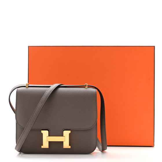 HERMES Epsom Constance 18 Etain