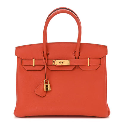 HERMES Togo Birkin 30 Rose Jaipur