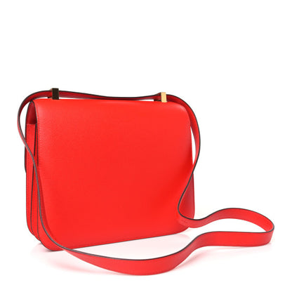 HERMES Epsom Constance 24 Rouge de Coeur