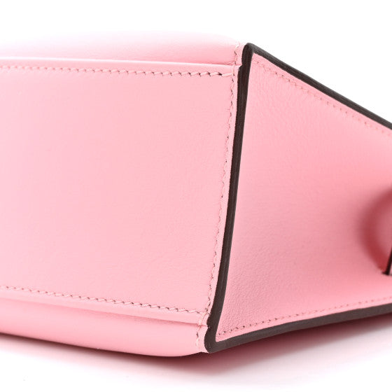 HERMES Swift Kelly Pochette Clutch Rose Sakura