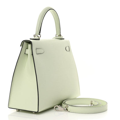 HERMES Epsom Kelly Sellier 25 Vert Fizz