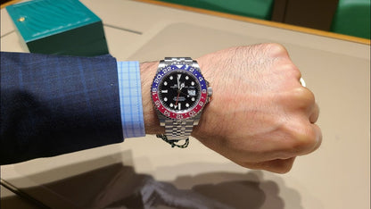 Rolex GMT Master II Blue Red Pepsi 126710