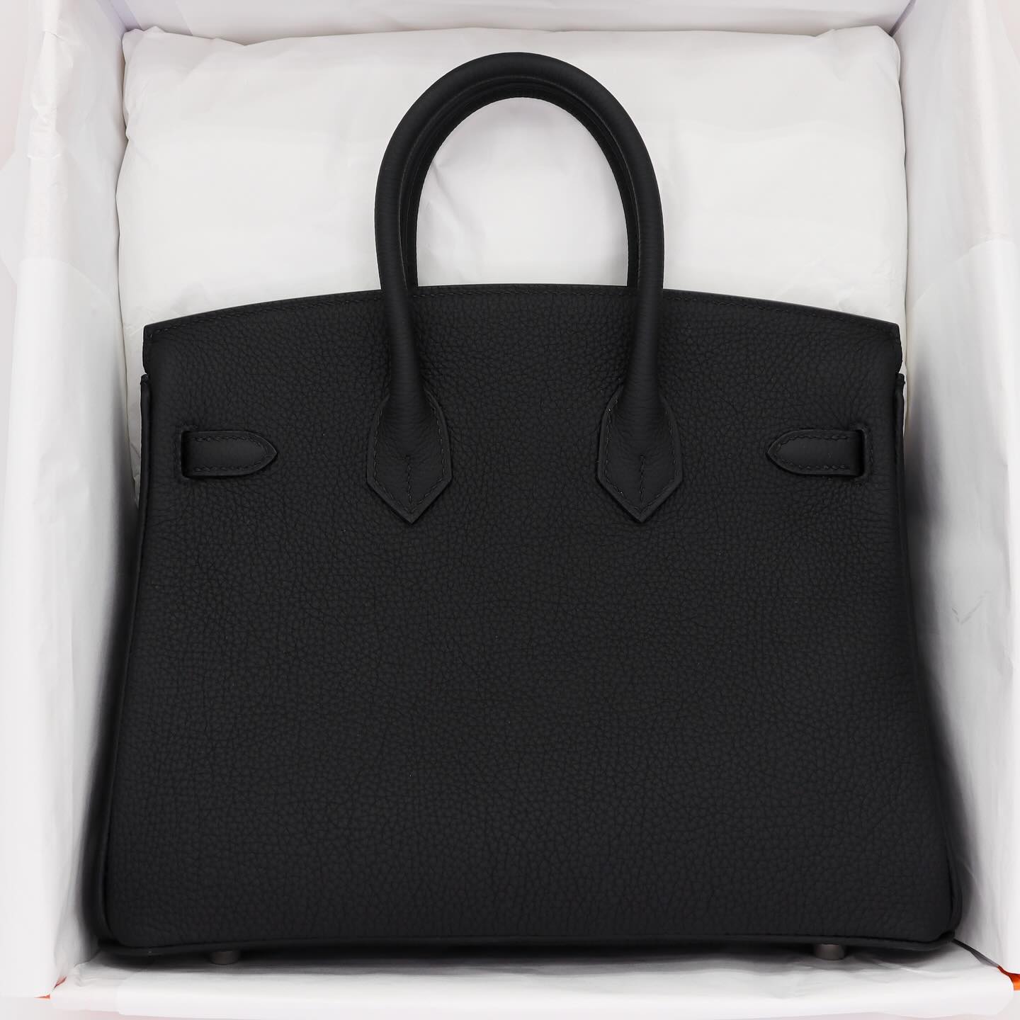 🖤 Hermès Handbag || 30cm Birkin Black Togo Leather || Palladium Hardware