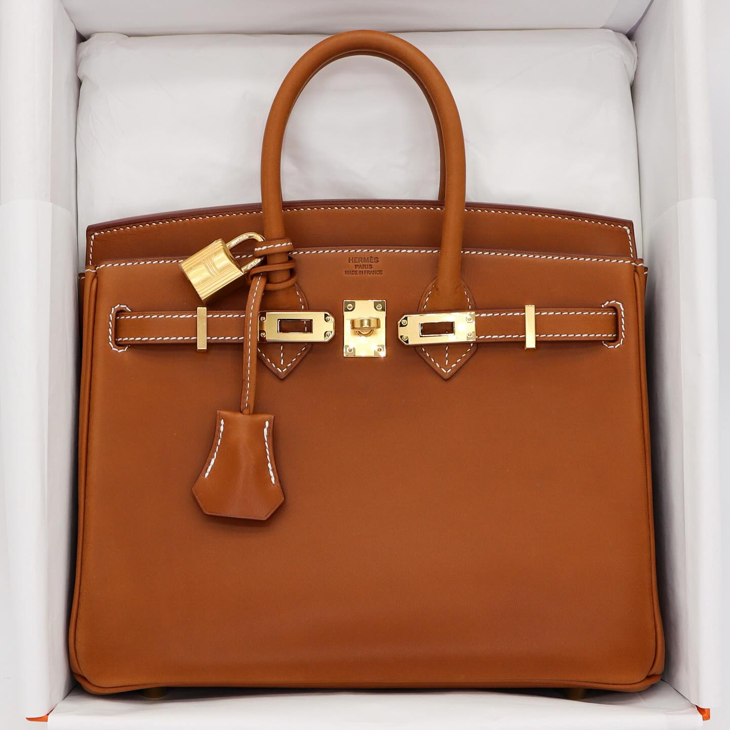 🐎 Hermès Handbag || 30cm Birkin Fauve Barenia Leather || Gold Hardware