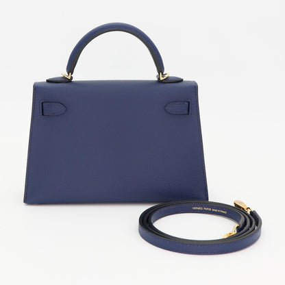 💙⁠ Hermès || Mini Kelly II⁠ Bleu Navy Epsom Leather⁠ || Gold Hardware⁠