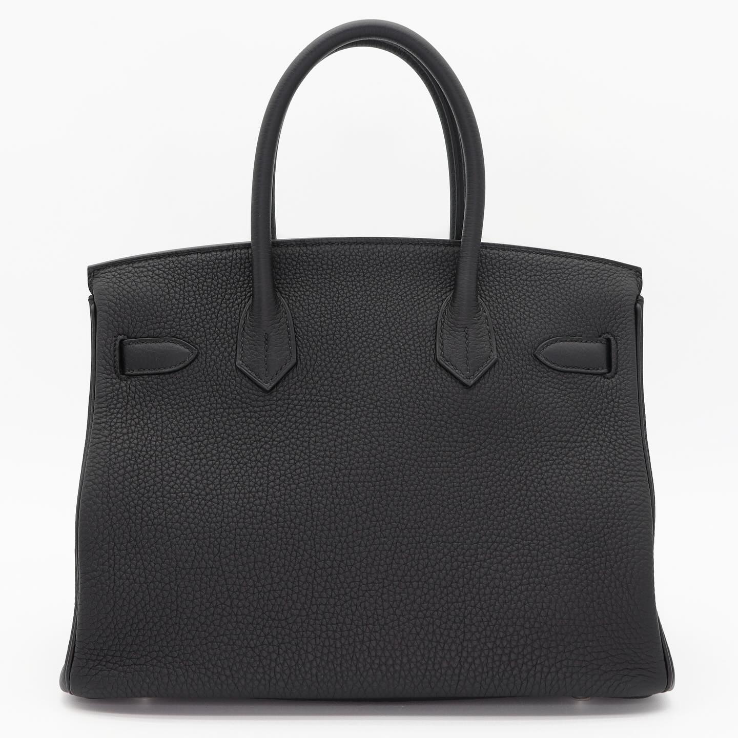 🖤 Hermès Handbag || 30cm Birkin Black Togo Leather || Palladium Hardware